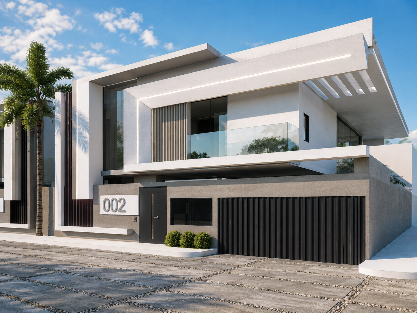 Villa Azur vue perspective
