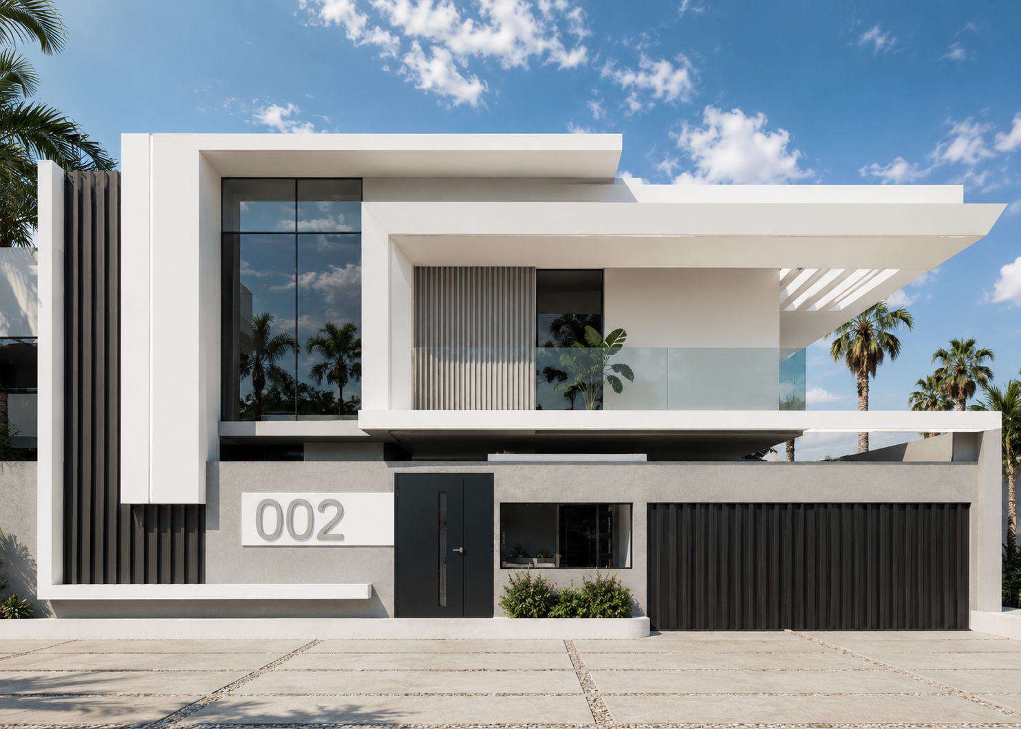 Villa Azur vue frontale