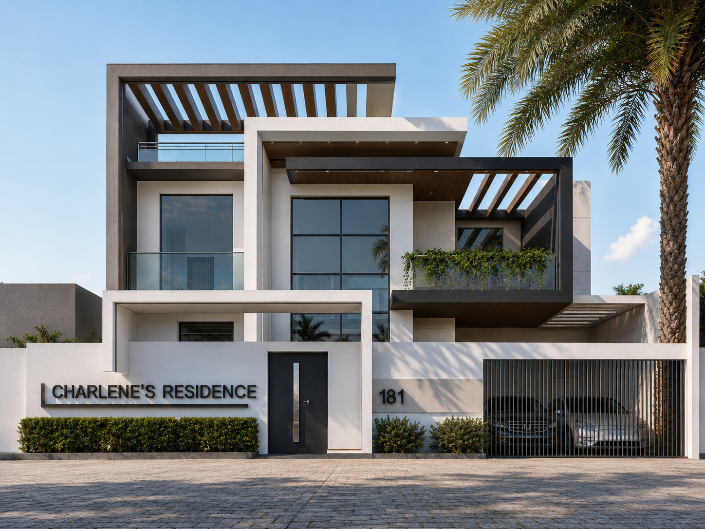 Villa Charlene vue frontale