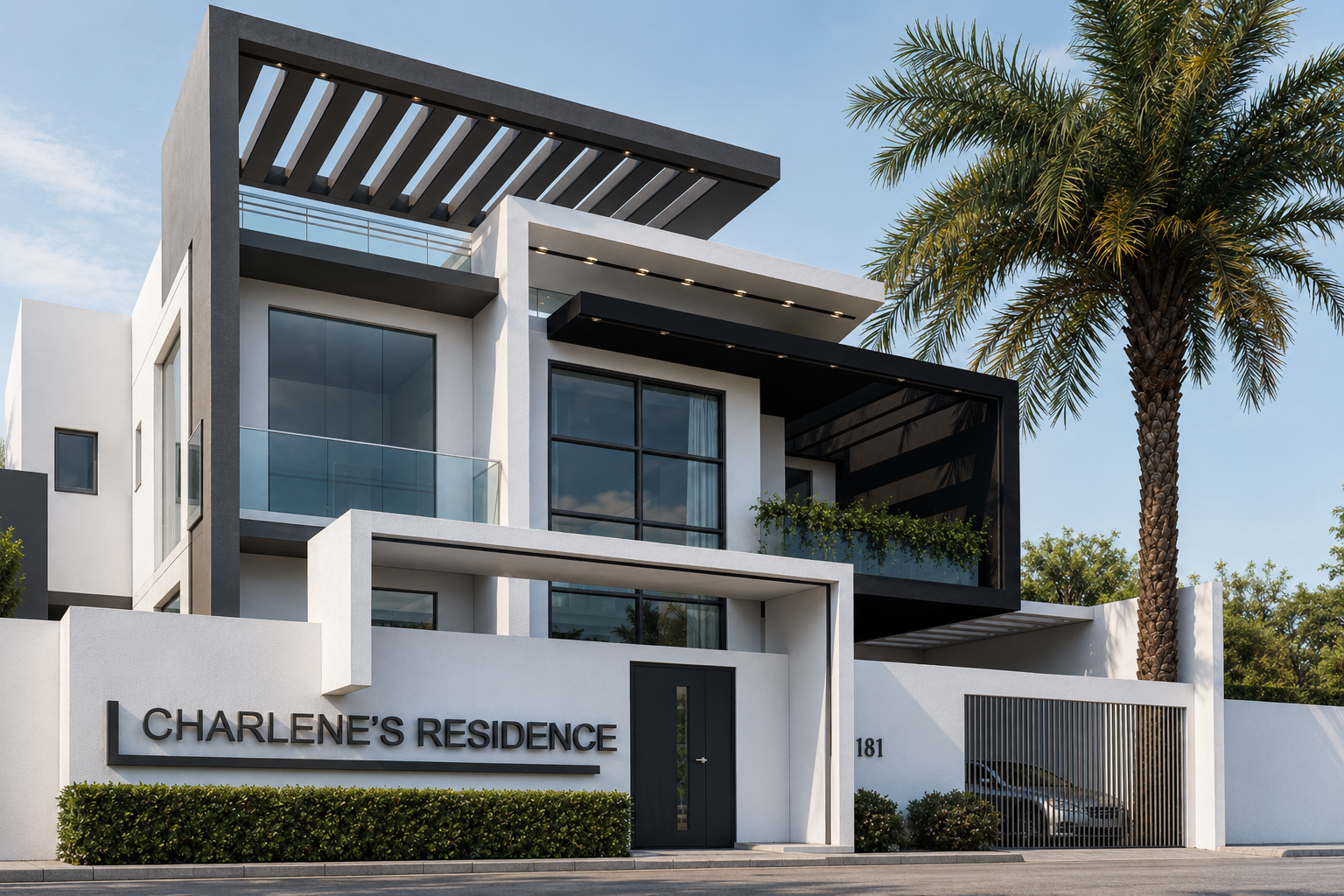 Villa Charlene vue perspective
